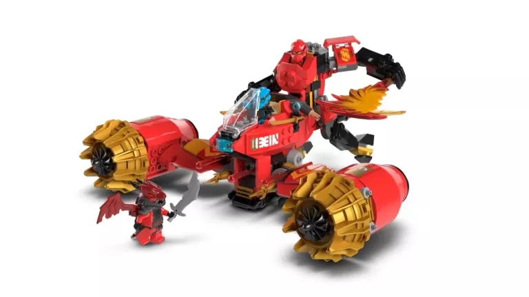 ORYGINALNE KLOCKI LEGO NINJAGO BURZOWY JEŹDZIEC-MECH KAIA 71830