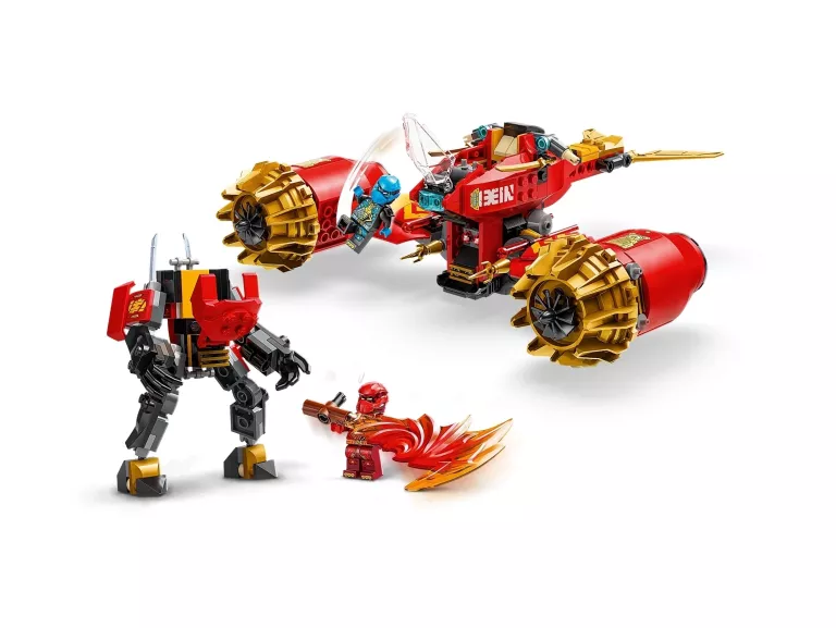 ORYGINALNE KLOCKI LEGO NINJAGO BURZOWY JEŹDZIEC-MECH KAIA 71830