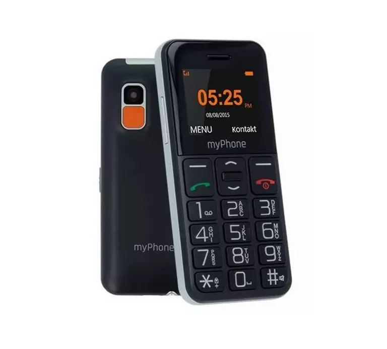 TELEFON MYPHONE HALO EASY CZARNY KOMPLET