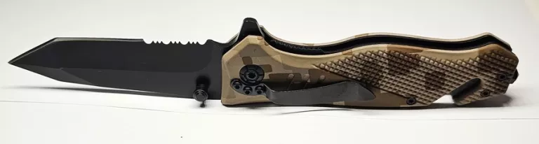 NÓŻ RATOWNICZY BSH ADVENTURE N-386C SPRĘŻYNOWY