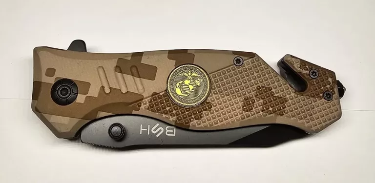 NÓŻ RATOWNICZY BSH ADVENTURE N-386C SPRĘŻYNOWY