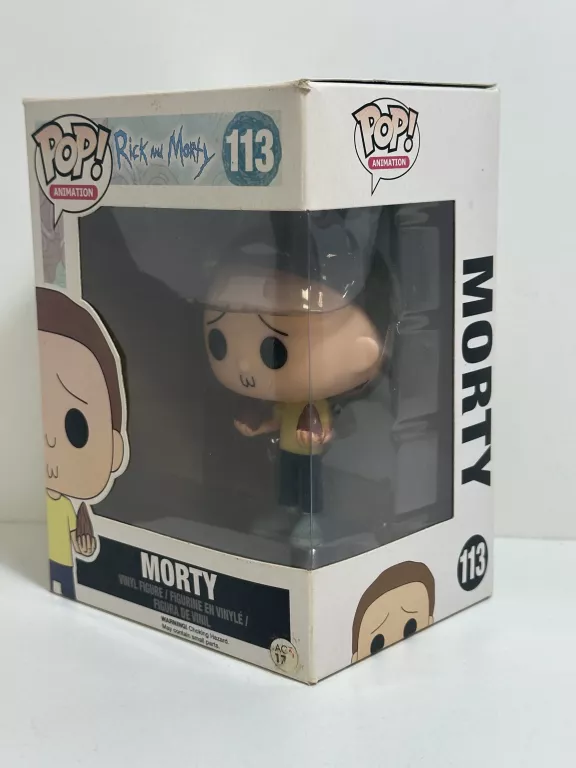 FUNKO POP RICK AND MORTY 113 MORTY FIGURKA OKAZJA