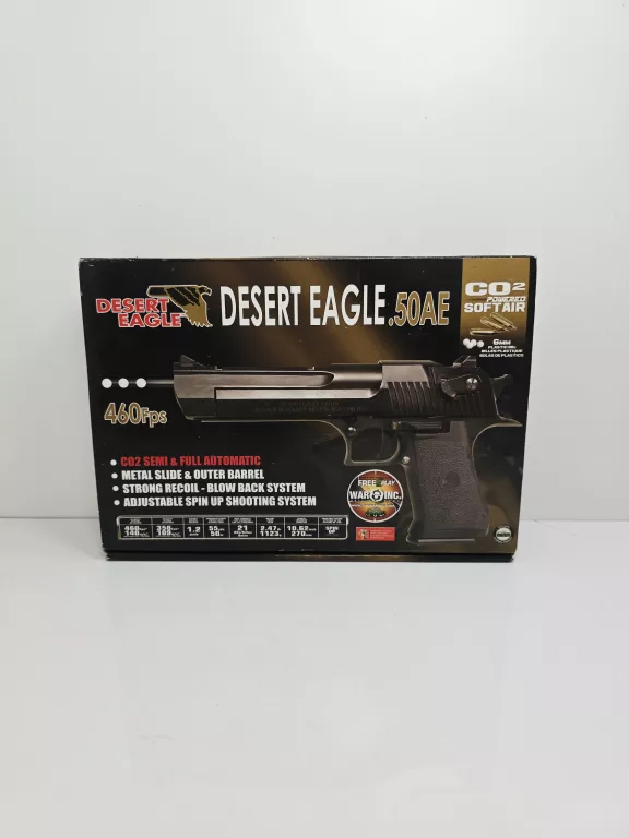 PISTOLET DESERT EAGLE .50AE ASG CYBERGUN