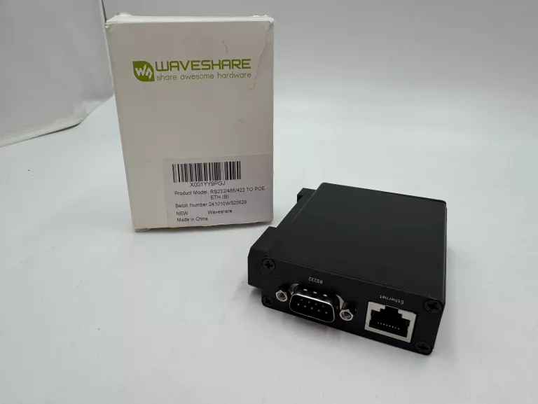 KONWERTER ETHERNET NA RS232 RS485 IZOLOWANY WAVESHARE