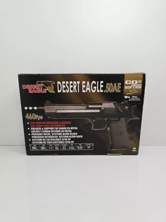 PISTOLET DESERT EAGLE .50AE ASG CYBERGUN
