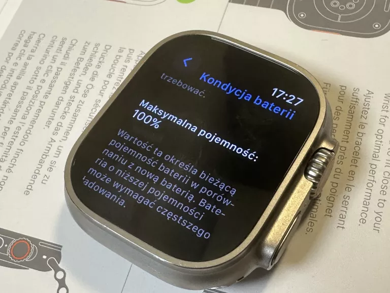 APPLE WATCH ULTRA 2 GPS + CELLULAR 49MM 100% *GWARANCJA*IGŁA!