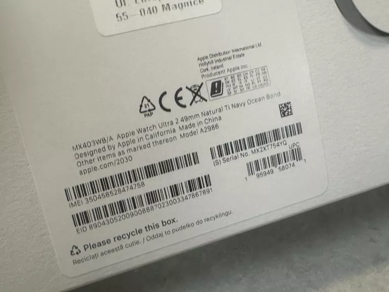 APPLE WATCH ULTRA 2 GPS + CELLULAR 49MM 100% *GWARANCJA*IGŁA!