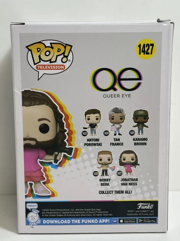 FUNKO POP JONATHAN VAN NESS 1427 QE QUEER EYE