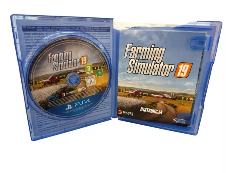 FARMING SIMULATOR 19 PLAYSTATION 4 (PS4) POLSKA WERSJA JĘZYKOWA