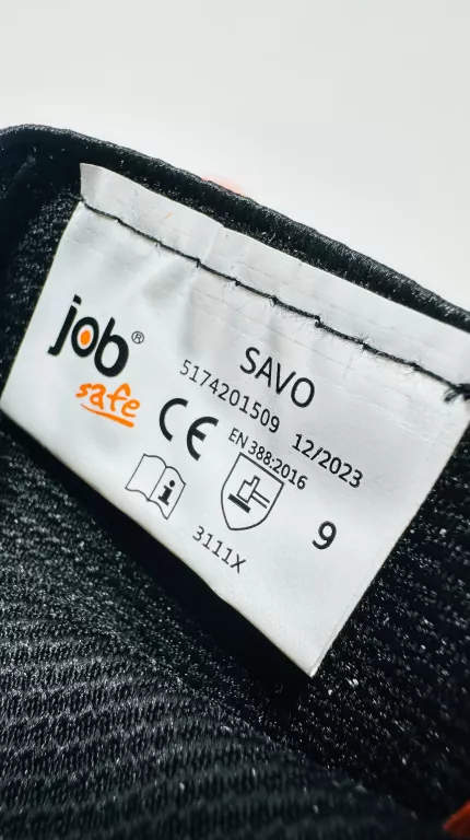 RĘKAWICE ROBOCZE JOB SAFE ROZ. 9 WARTO OKAZJA