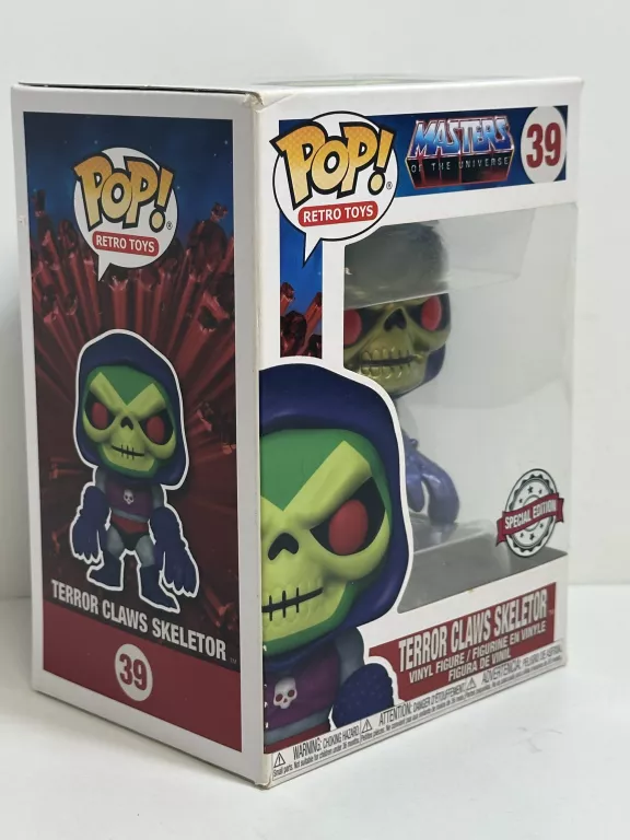 FUNKO POP MASTERS OF THE UNIVERSE FIGURKA TERROR CLAWS SKELETOR 39