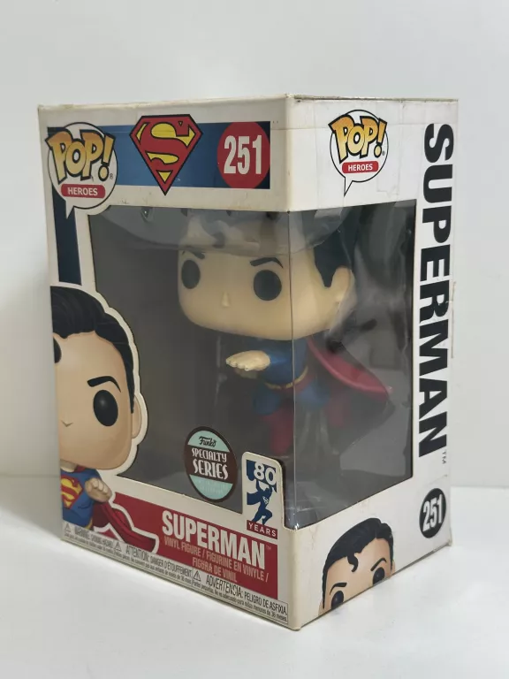 FUNKO POP HEROES: JL COMIC- SUPERMAN