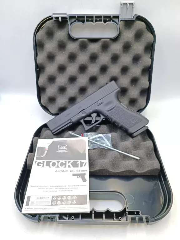 WIATRÓWKA GLOCK 17 BLOW BACK WALIZKA