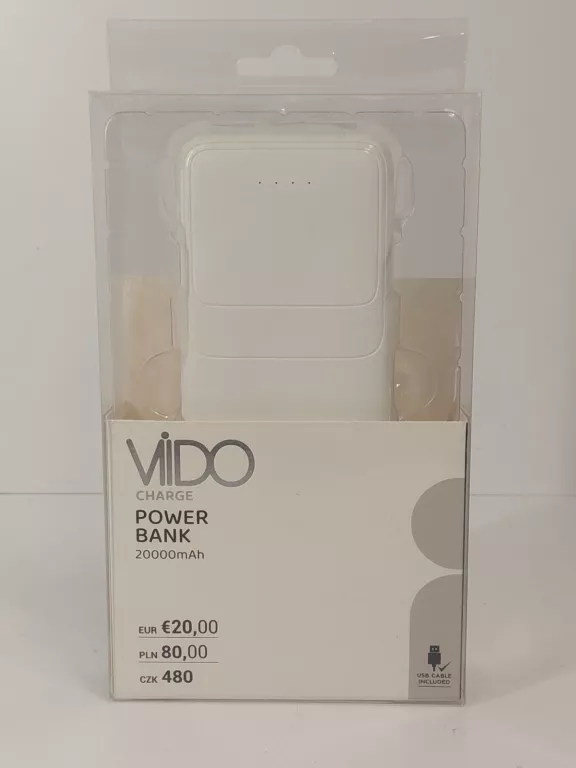 VIDO POWERBANK 20000MAH ( 2333/25)