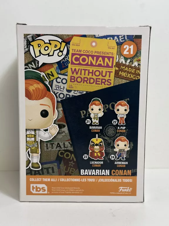 FIGURKA FUNKO POP! CONAN WITHOUT BORDERS CONAN O'BRIEN