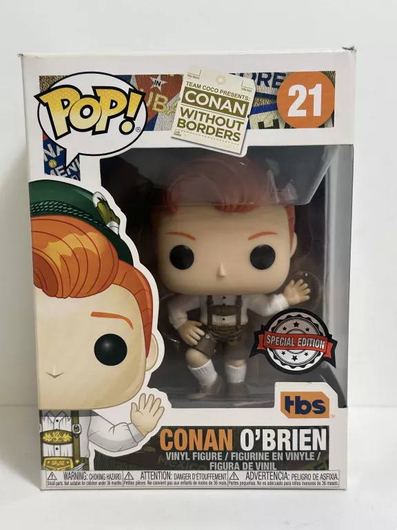 FIGURKA FUNKO POP! CONAN WITHOUT BORDERS CONAN O'BRIEN