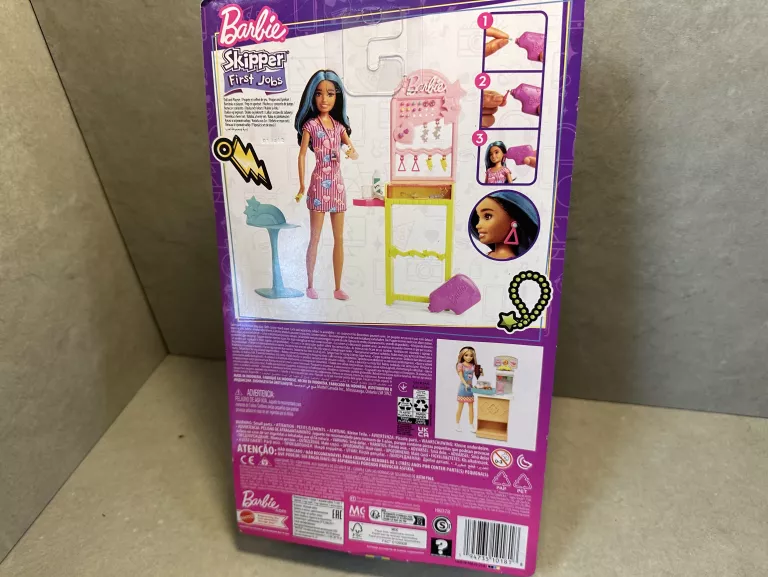 BARBIE FASHIONISTAS, SKIPPER PIERWSZA PRACA HKD78 MATTEL