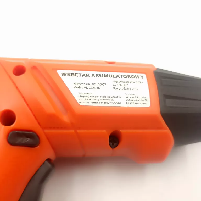 WKRĘTAK AKUMULATOROWY  ML-CS26-36