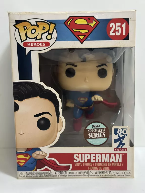 FUNKO POP HEROES: JL COMIC- SUPERMAN