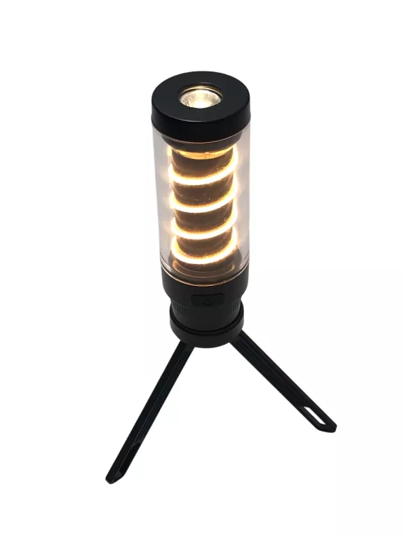 LAMPKA CZARNA KEMPINGOWA