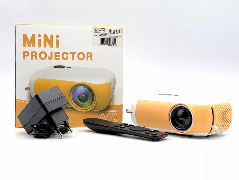 MINI PROJEKTOR LED ZENWIRE A10 + PILOT