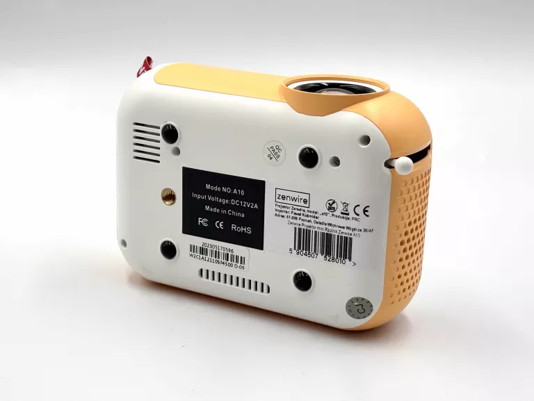 MINI PROJEKTOR LED ZENWIRE A10 + PILOT
