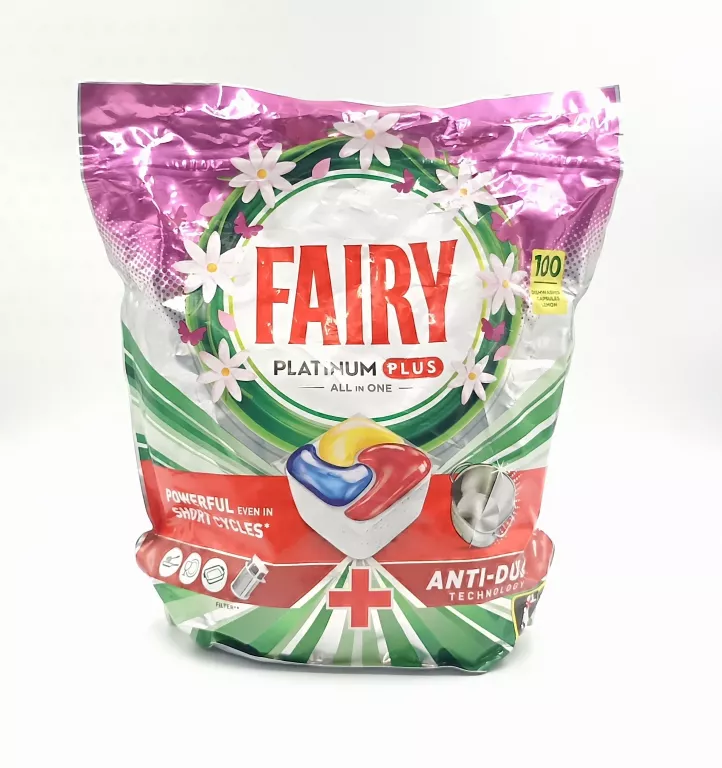 KAPSUŁKI DO ZMYWARKI FAIRY ALL IN ONE PLATINUM PLUS 100SZT