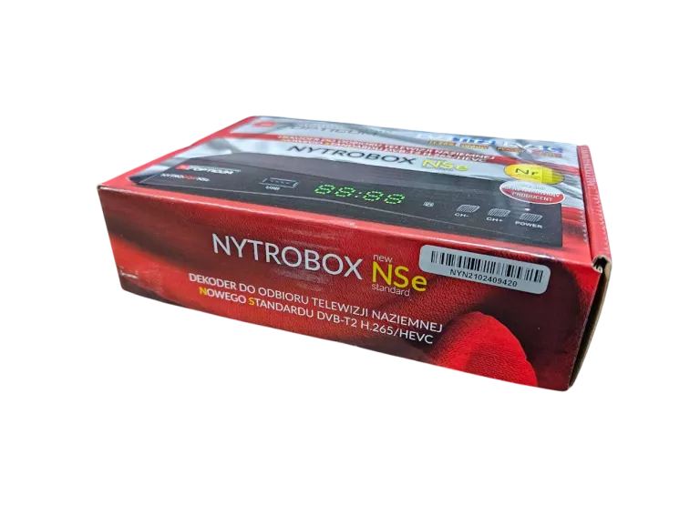 DEKODER OPTICUM NYTRO BOX NSE H.265 DVB-T/T2/C HDMI USB