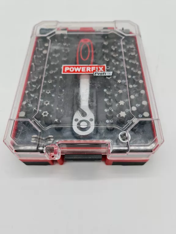 ZESTAW BITÓW Z GRZECHOTKĄ POWERFIX 81 ELEMENTÓW