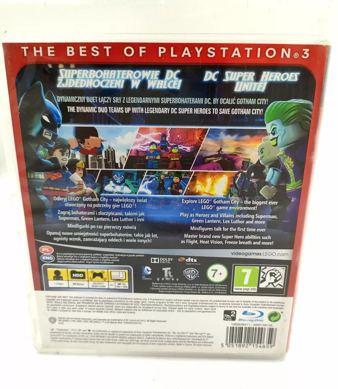 GRA BATMAN 2 DC SUPER HEROES PS3
