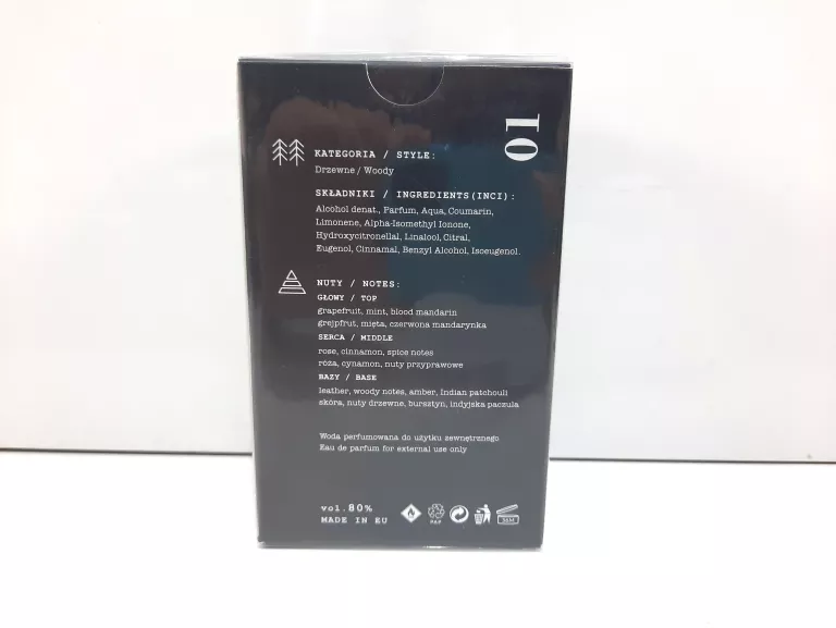 MADE IN LAB 01 100 ML WODA PERFUMOWANA MĘSKA