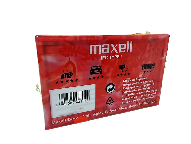 KASETA MAGNETOFONOWA AUDIO MAXELL IEC TYPE 1