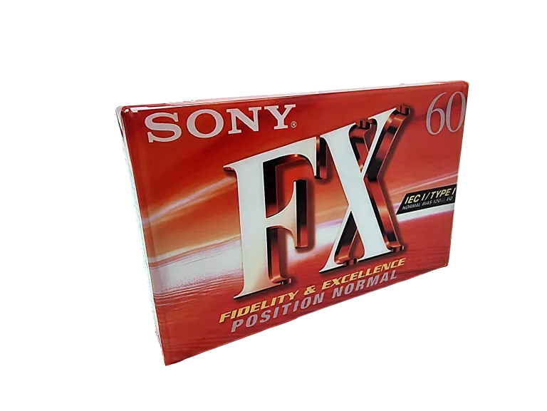 KASETA MAGNETOFONOWA SONY FX 60 C-60FX1D