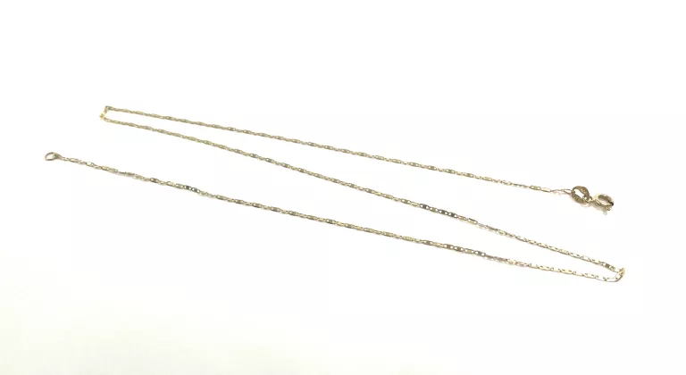 ZŁOTY ŁAŃCUSZEK (585) 1,23G 47,5CM
