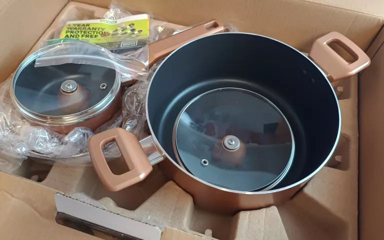 ZESTAW GARNKÓW NUTRICHEF 13 SET NCCWA13BR JAK NOWE