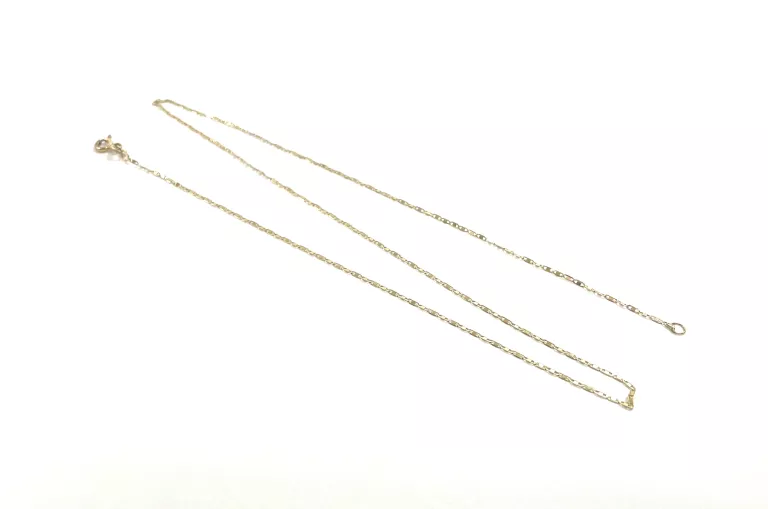 ZŁOTY ŁAŃCUSZEK (585) 1,23G 47,5CM