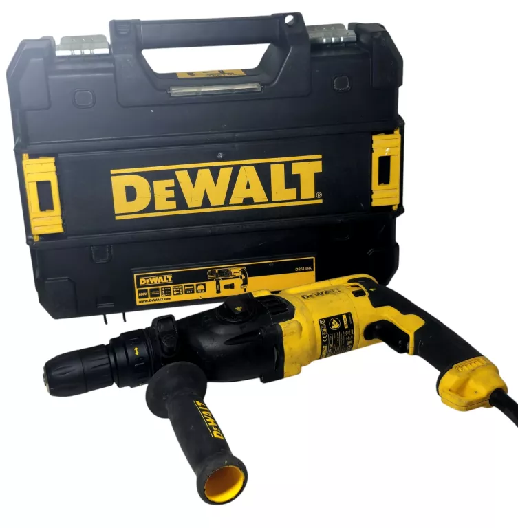DEWALT MŁOTOWIERTARKA MŁOT UDAROWY 800W SDS+ 2,8J + UCHWYT D25134K