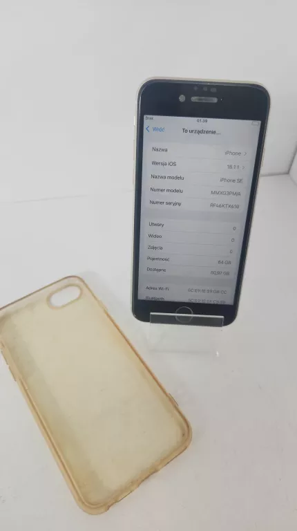 TELEFON APPLE IPHONE SE 2022 64GB