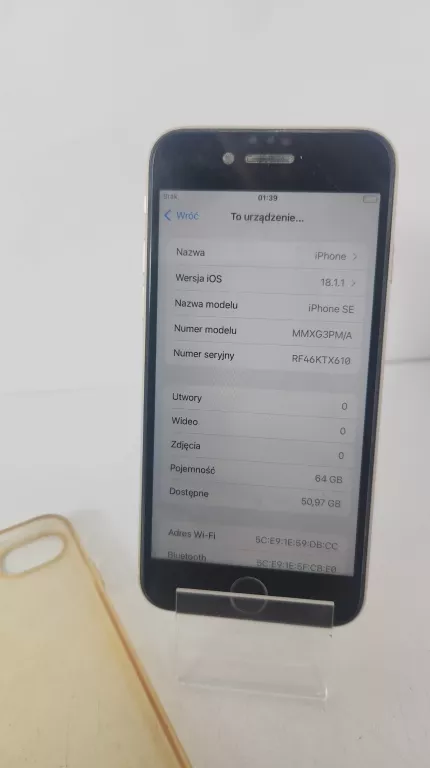 TELEFON APPLE IPHONE SE 2022 64GB