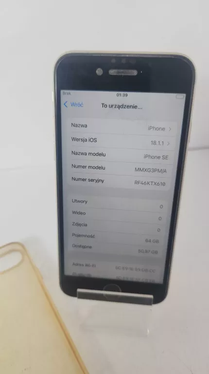 TELEFON APPLE IPHONE SE 2022 64GB