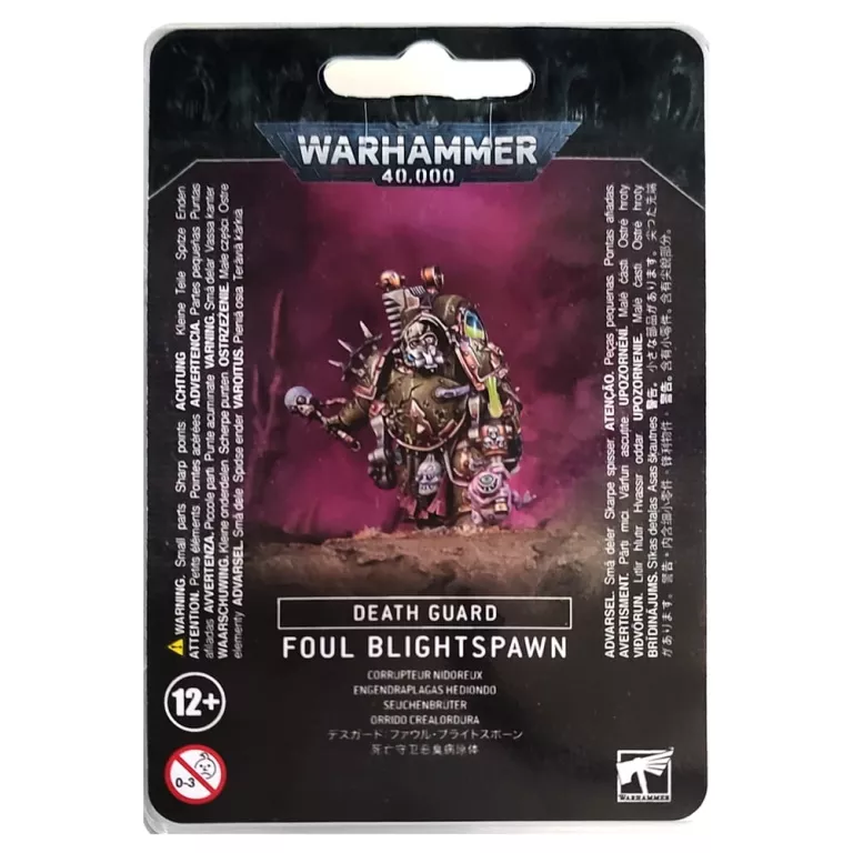 WARHAMMER 40.000 - DEATH GUARD FOUL BLIGHTSPAWN