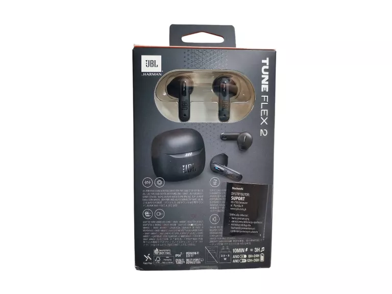 SŁUCHAWKI JBL TUNE FLEX 2 WODOODPORNE