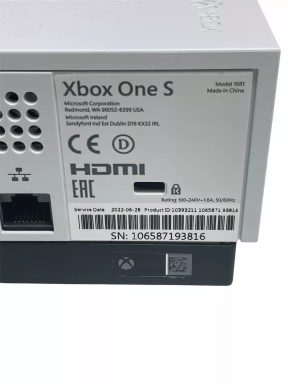 KONSOLA XBOX ONE S / 1TB