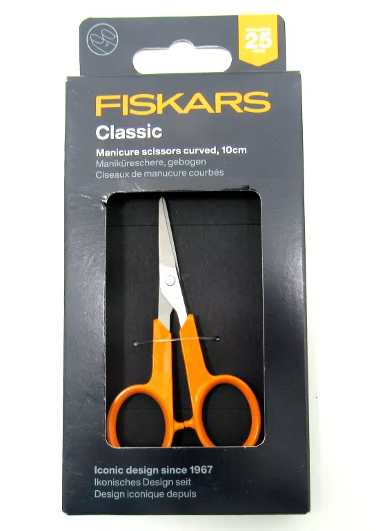 NOŻYCZKI DO MANICURE FISKARS CLASSIC 10 CM