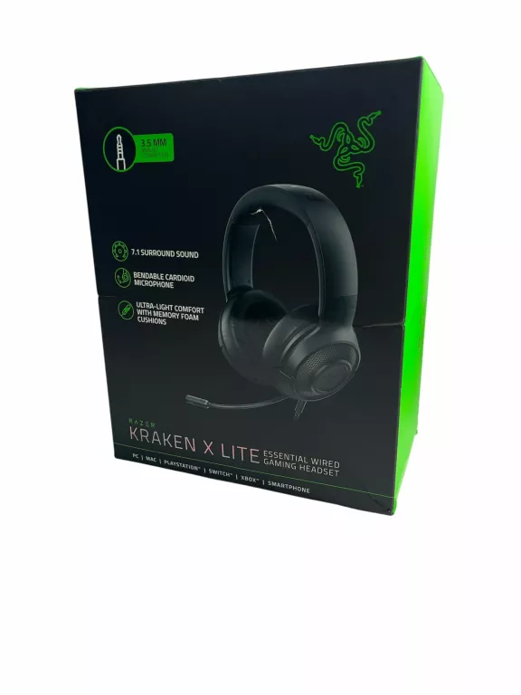 SŁUCHAWKI RAZER KRAKEN X LITE