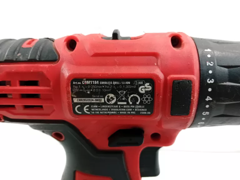 WKRĘTARKA FERM CDM1184 + BAT + ŁAD + WALIZKA