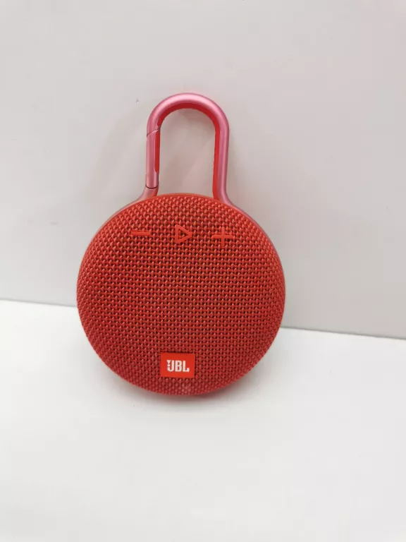 GŁOŚNIK PRZENOŚNY JBL CLIP 3 CZERWONY 5 W