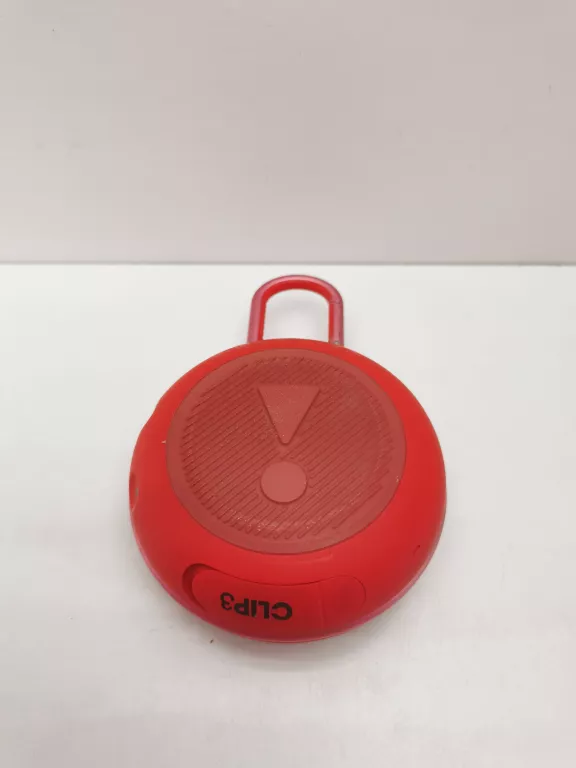 GŁOŚNIK PRZENOŚNY JBL CLIP 3 CZERWONY 5 W