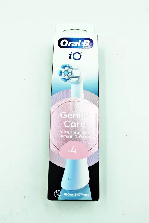 KOŃCÓWKI DO SZCZOTECZKI ORAL-B IO GENTLECARE WHITE SWF-4