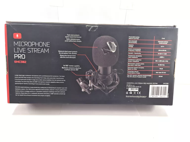 MIKROFON MAD DOG GMC302